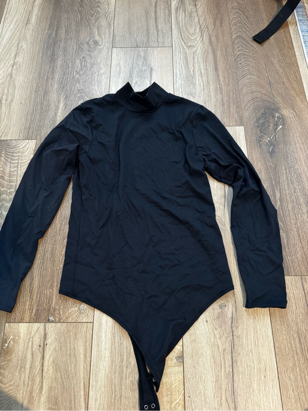 Abercrombie & Fitch Turtleneck Long Sleeve Bodysuit